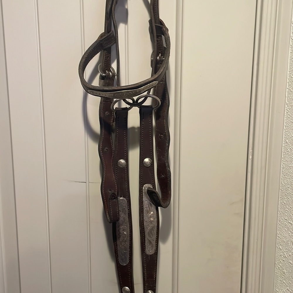Headstall and breast collar set